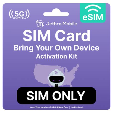 eSIM Card Only | Jethro Shop USA