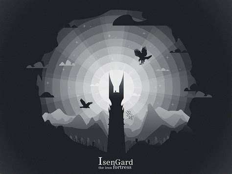 Isengard by Sane Tnmc on Dribbble