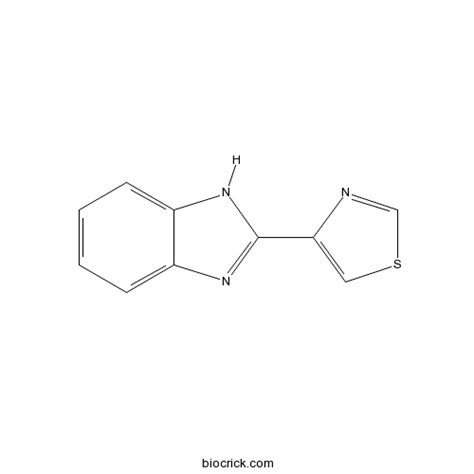 Thiabendazole | CAS:148-79-8 | Fungicide | High Purity | Manufacturer BioCrick