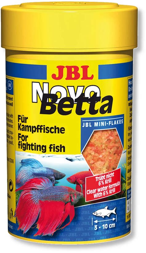 JBL Betta tropical fish food main food flakes for fighting fish float on water 29g volume-in ...