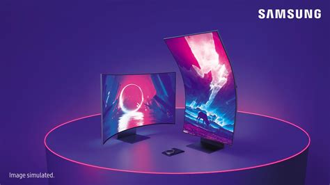 Samsung launches 55-inch curved gaming monitor - The Hindu