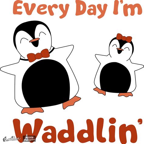 Score Penguin Waddle by Josettee on Threadless