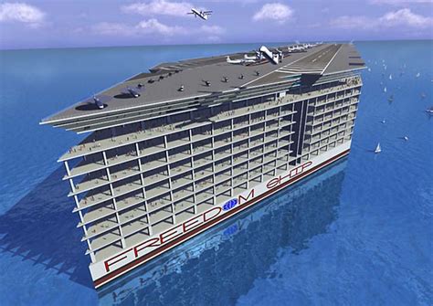 Freedom Ship: Construction to Start Soon on the World's First Floating City