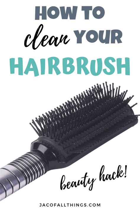 How to Clean Your Hairbrush | Hair brush, Cleaning, Deep cleaning tips