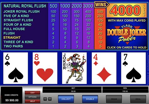 Double Joker Poker Slot Machine Free/Real Money ᐈ (18+)