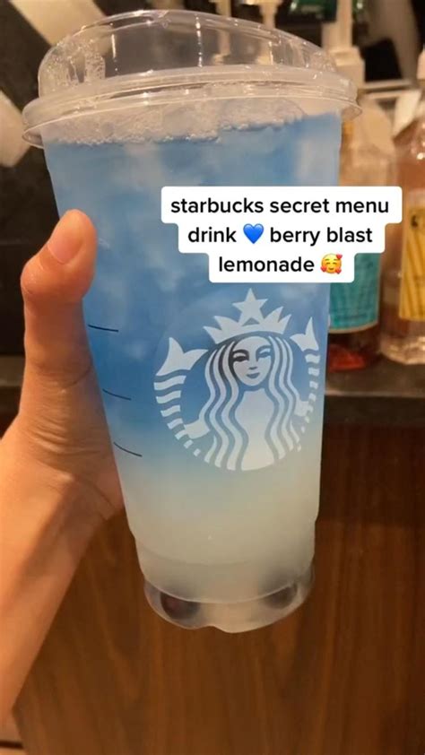 Starbucks Secret Menu Drink - Berry Blast Lemonade | Starbucks secret ...