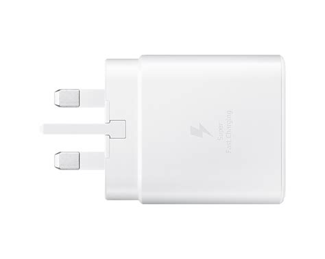 Buy Travel Adapter 45W Fast Charge White | Samsung Singapore