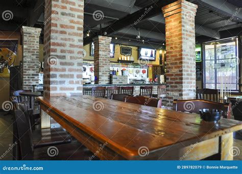 Interior of bar or tavern. stock image. Image of modern - 289782079