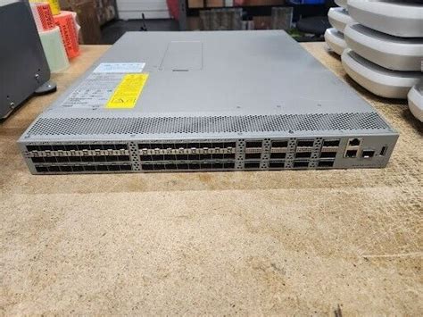 Cisco Nexus N9K-C93240YC-FX2 48 x 1/10/25-Gbps fiber ports and 12 x 40/100-Gbps | eBay