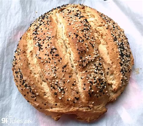 Gluten Free Artisan Bread - quick and easy! - gfJules