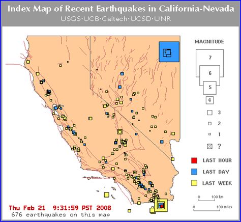 NEVADA - 6.3 EARTHQUAKE - 6-21-08