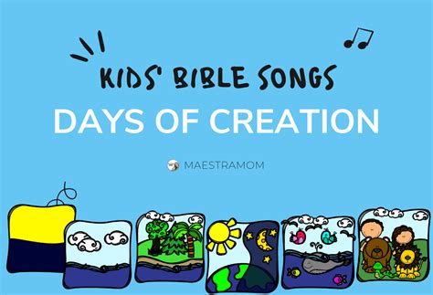 Days of Creation - Kids' Songs for Bible Class - Maestra Mom