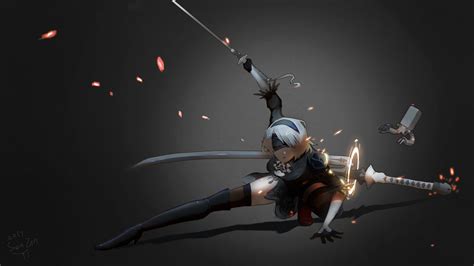 Nier Automata 9s 4K Wallpaper ~ Nier: Automata Wallpapers | Exchrisnge