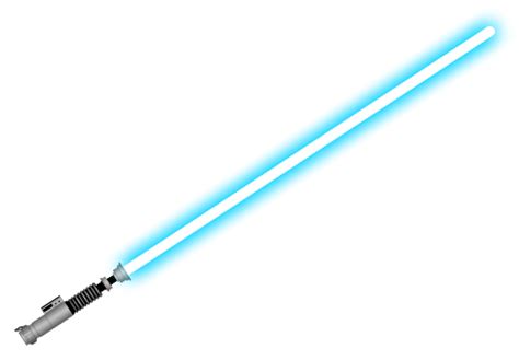 File:Lightsaber, silver hilt, blue blade.png - Wikimedia Commons