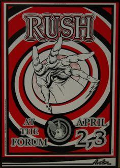 Rush Rock Concert Poster Gig Posters, Concert Poster Art, Vintage ...