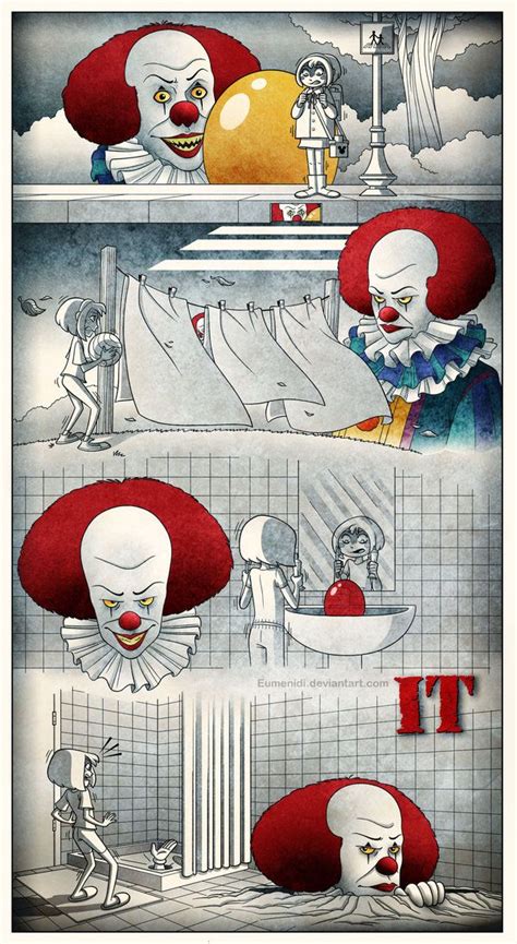 Pennywise by Eumenidi on deviantART | Horror movie art, Funny horror ...