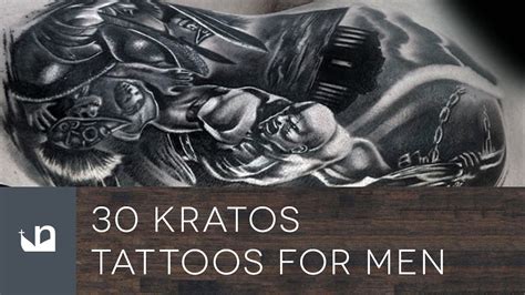 30 Kratos Tattoos For Men - YouTube