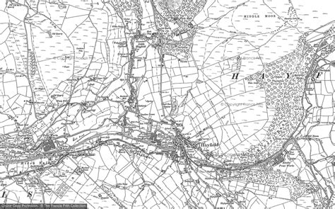 Old Maps of Hayfield, Derbyshire - Francis Frith