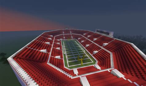 Football Stadium: Football Stadium In Minecraft