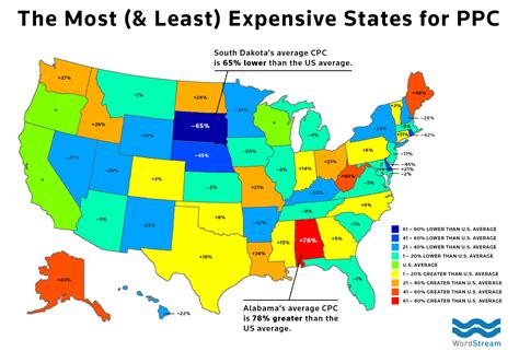 The Most (& Least) Expensive States for PPC - New Data - Business2Community