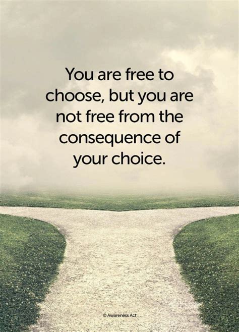 Quotes About Choices And Consequences - ShortQuotes.cc