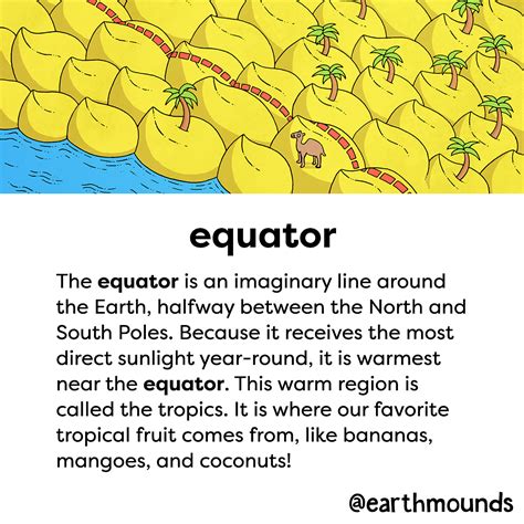 Equator | Cool science facts, Science facts, Fun science