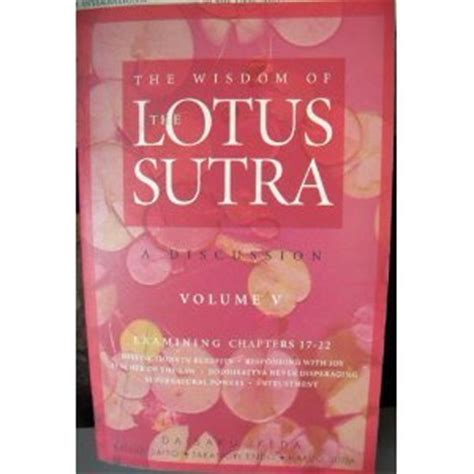 The Wisdom of the Lotus Sutra: A Discussion, Volume 5 by Daisaku Ikeda — Reviews, Discussion ...