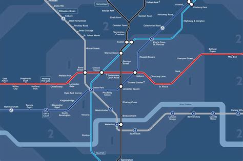 Night Tube map: First look at the official map for London's new service ...