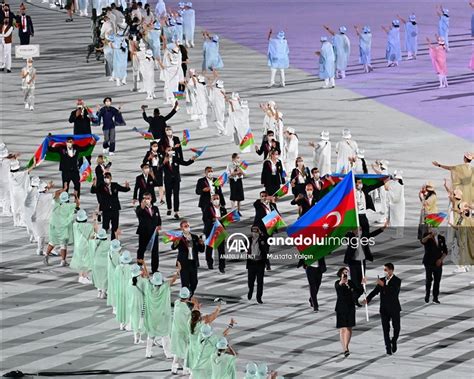 Tokyo 2020 Olympic Games opening ceremony - Anadolu Ajansı