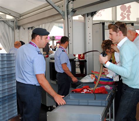 File:Security check, Olympic Park, London.jpg - Wikimedia Commons