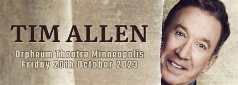 Tim Allen | 20 October 2023 | Orpheum Theatre