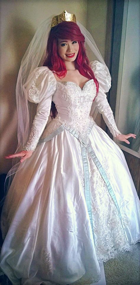 ariel wedding dress - Google Search Ariel Wedding Dress, Wedding Dress Costume, Ariel Dress ...