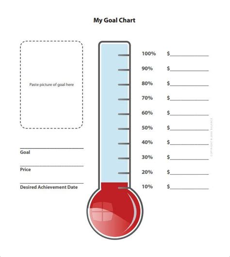 DOC, PDF, Excel | Free & Premium Templates | Goal thermometer templates ...