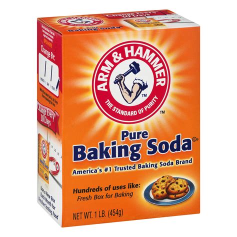 Arm & Hammer Pure Baking Soda, 1 lb - Walmart.com - Walmart.com