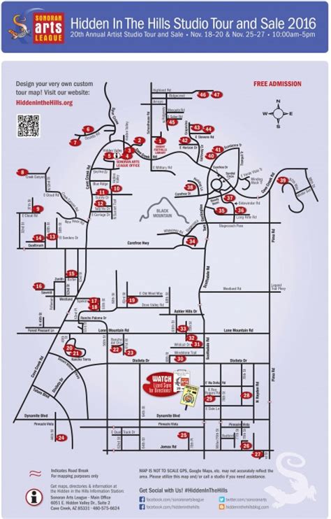 Hidden Hills Trails Map