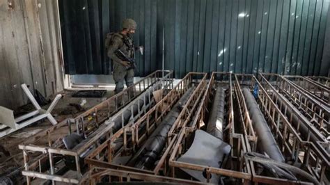 Israel says big arms unit found in Gaza, new clip of Hamas invading ...