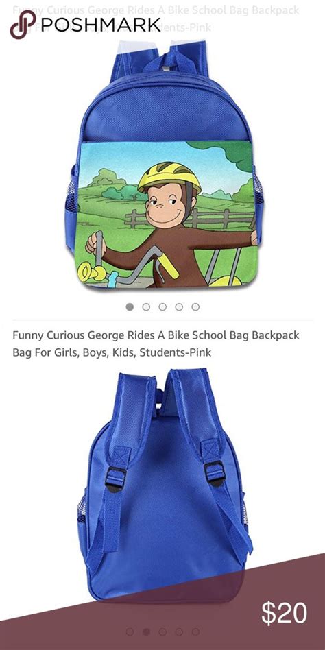 Curious George backpack | Backpacks, Small backpack, Curious george