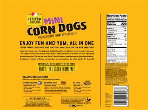 Foster Farms Mini Chicken Corn Dogs, 84 ct / 56 oz - Kroger