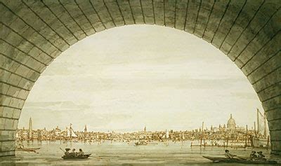 London: The City Seen through an Arch of Westminster Bridge | Canaletto | Giclée Paper Art Print ...