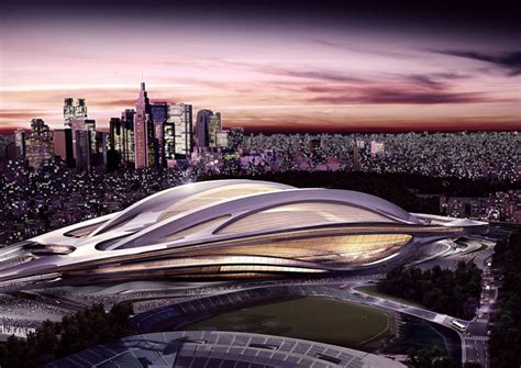 Japan 2020 Olympic Games stadium designed by Zaha Hadid revealed | Daily Mail Online