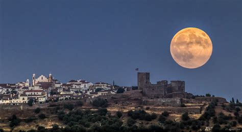 Enormous Moon Hangs Over Medieval Castle in Epic Photo | Space