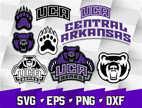 Central Arkansas Bears SVG bundle , NCAA svg, NCAA bundle sv - Inspire Uplift