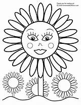 Sunflower Coloring Sheets Pdf sketch template