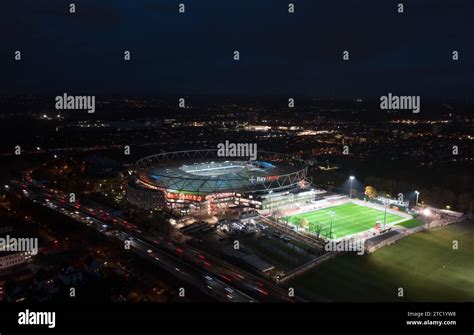 Leverkusen, North Rhine-Westphalia, Germany - November, 2023: Aerial ...