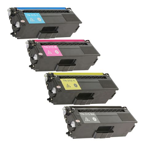 Compatible Brother TN315 Toner High Capacity Pack - 4 Cartridges