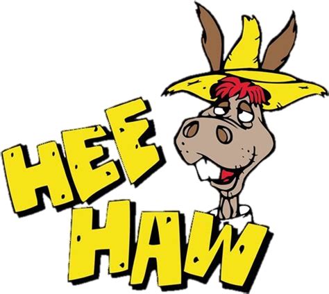 Dms Drama Club Presents Hee Haw - Hee Haw Donkey Clipart - Full Size Clipart (#1861487) - PinClipart