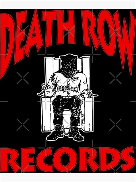 "Death Row Records " Poster for Sale by BornLion | Redbubble