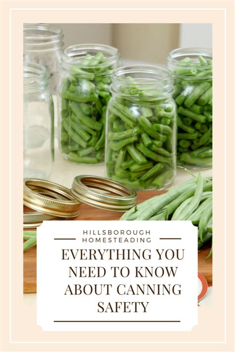 home canning safety – Hillsborough Homesteading