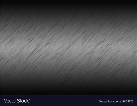 Gray metallic abstract background brushed metal Vector Image