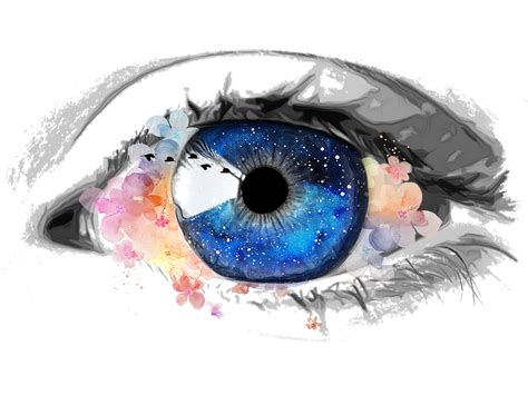 Download Eye, Creative, Galaxy. Royalty-Free Stock Illustration Image ...